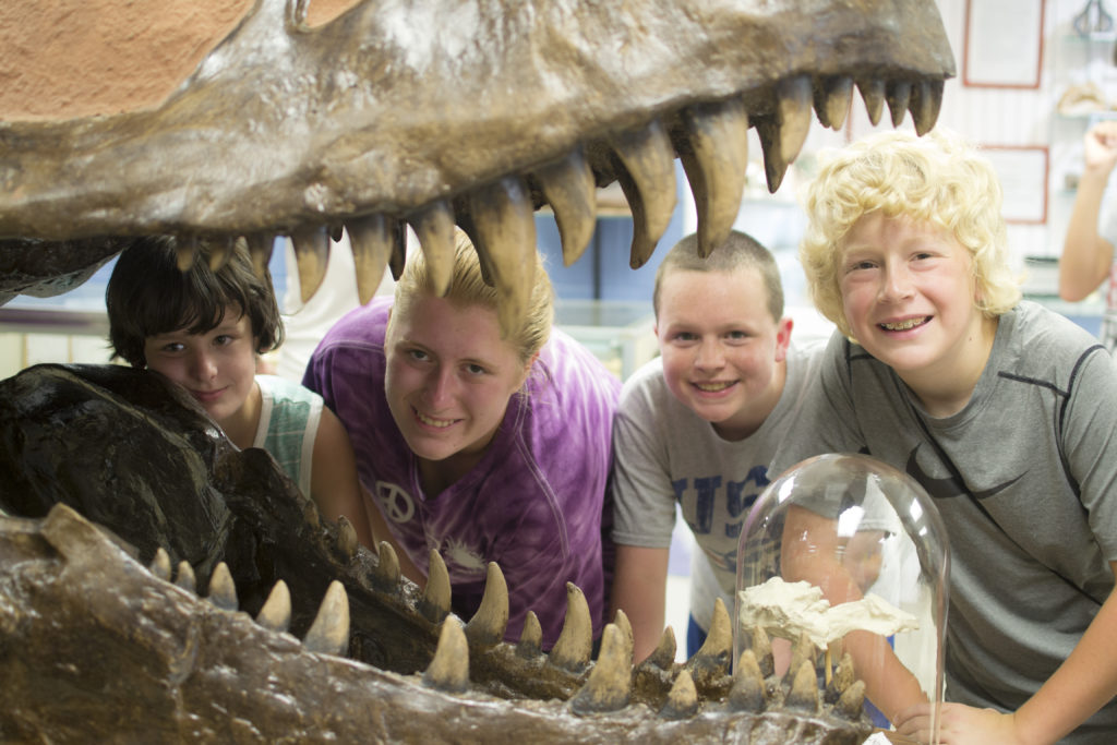 4-H'ers at Camp Explore